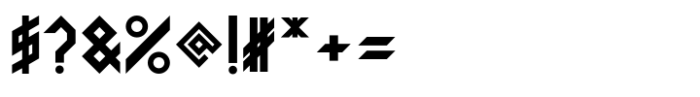 Turk Runic Font OTHER CHARS