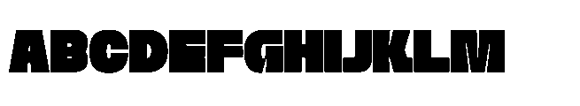 Turkin Display Bold Font UPPERCASE