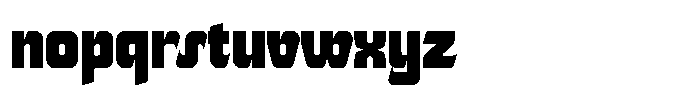 Turskina Font LOWERCASE
