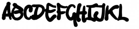 Tusch Touch 1 Font UPPERCASE