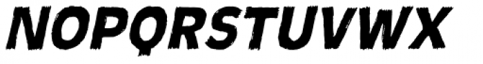 Tushi Italic Font UPPERCASE