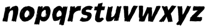 Tushi Italic Font LOWERCASE