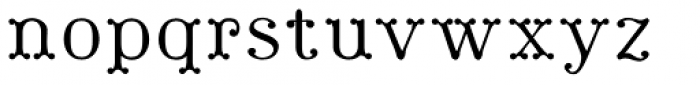 Tuskcandy Inline Inside Font LOWERCASE