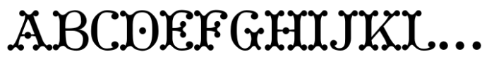 Tuskcandy Regular Font UPPERCASE