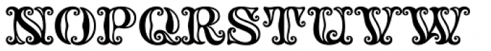 Tusque Tooled Font UPPERCASE