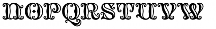 Tusque Tooled Font LOWERCASE