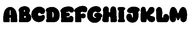 Tuto Black Font UPPERCASE