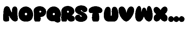 Tuto Black Font UPPERCASE