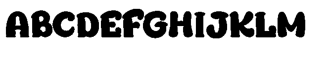 Tuto Bold Font UPPERCASE