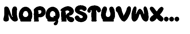 Tuto Bold Font UPPERCASE