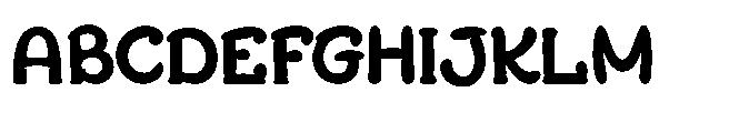 Tuto Regular Font UPPERCASE