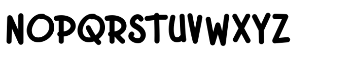 Tuwaga Bold Font UPPERCASE