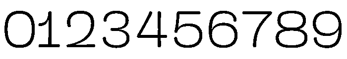 Tuig Light Instance Font OTHER CHARS