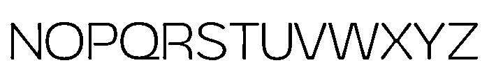 Tuig Light Font UPPERCASE