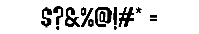 Tuesnight Regular Font OTHER CHARS