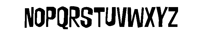 Tuesnight Regular Font LOWERCASE