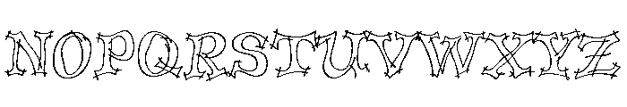 Tulda Regular Font UPPERCASE