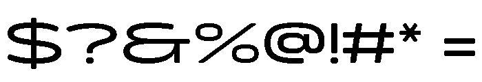 Turismo Regular Font OTHER CHARS