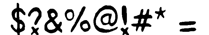 Turman Grotesk Regular Font OTHER CHARS
