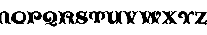 Tuscaloosa Regular Font UPPERCASE