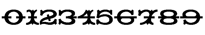 Tuscan Extended Regular Font OTHER CHARS