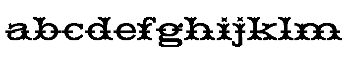 Tuscan Extended Regular FONT