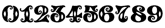 Tusque Circus Color Font OTHER CHARS