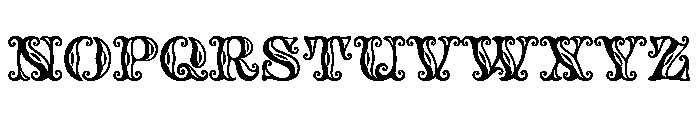Tusque Circus Font UPPERCASE