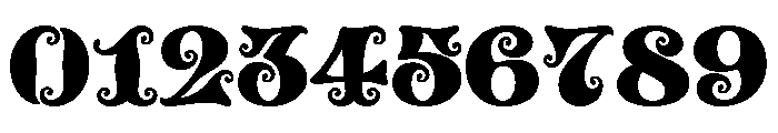 Tusque Tooled Color Font OTHER CHARS