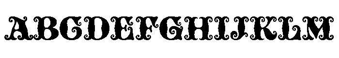 Tusque Tooled Color Font UPPERCASE