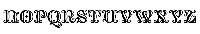 Tusque Tooled Font LOWERCASE