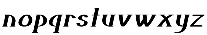 Tunic-BoldItalic Font LOWERCASE