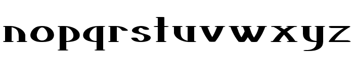 Tunic-ExpandedBold Font LOWERCASE