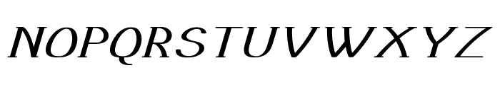 Tunic-ExpandedItalic Font UPPERCASE