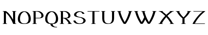 Tunic-ExpandedRegular Font UPPERCASE