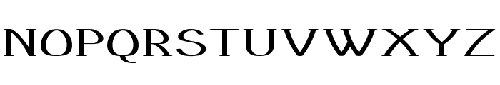 Tunic-ExtraexpandedRegular Font UPPERCASE