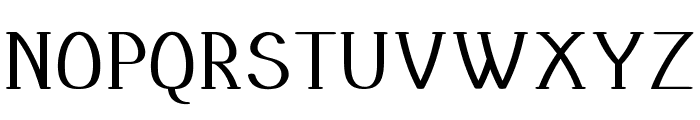 Tunic Font UPPERCASE