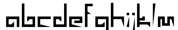 Turin Font LOWERCASE