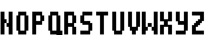 TV Regular Font UPPERCASE