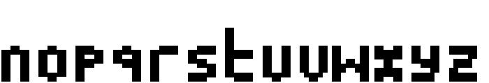 TV Regular Font LOWERCASE