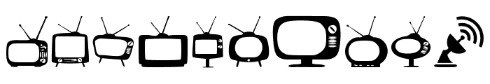 T.V. Font OTHER CHARS
