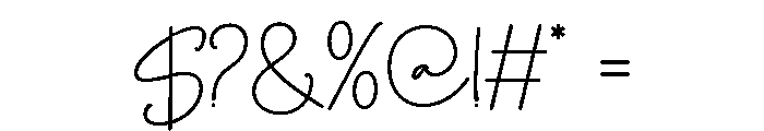 TWINKLE HOLIDAY SCRIPT Regular Font OTHER CHARS