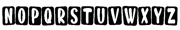 TWINKLE HOLIDAY SQUARE Regular Font UPPERCASE
