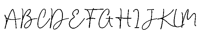 TWINKLEHOLIDAYSCRIPT-Regular Font UPPERCASE