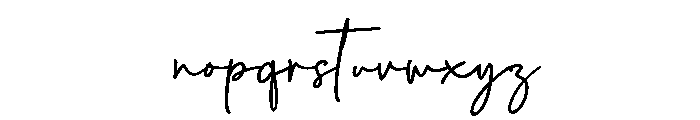 TWINKLEHOLIDAYSCRIPT-Regular Font LOWERCASE