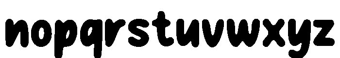 TWOVIA Bold Font LOWERCASE
