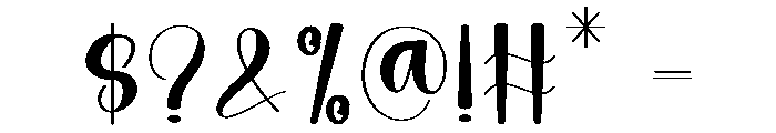 Twenty Birthday Font OTHER CHARS