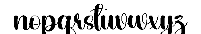 Twenty Birthday Font LOWERCASE