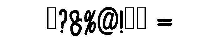 Twenty Five Christmas Regular Font OTHER CHARS