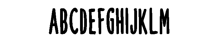 Twenty Five Christmas Regular Font UPPERCASE